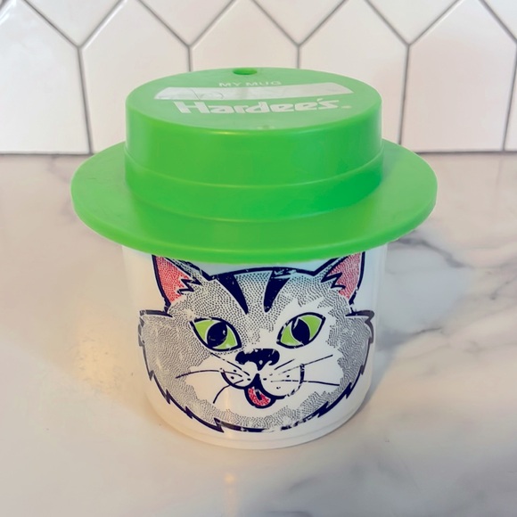 Vintage Hardee’s Cat Mug - Picture 1 of 7